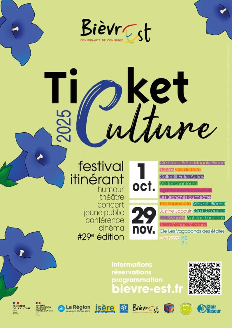Ticket Culture 2025 – Bièvre Est